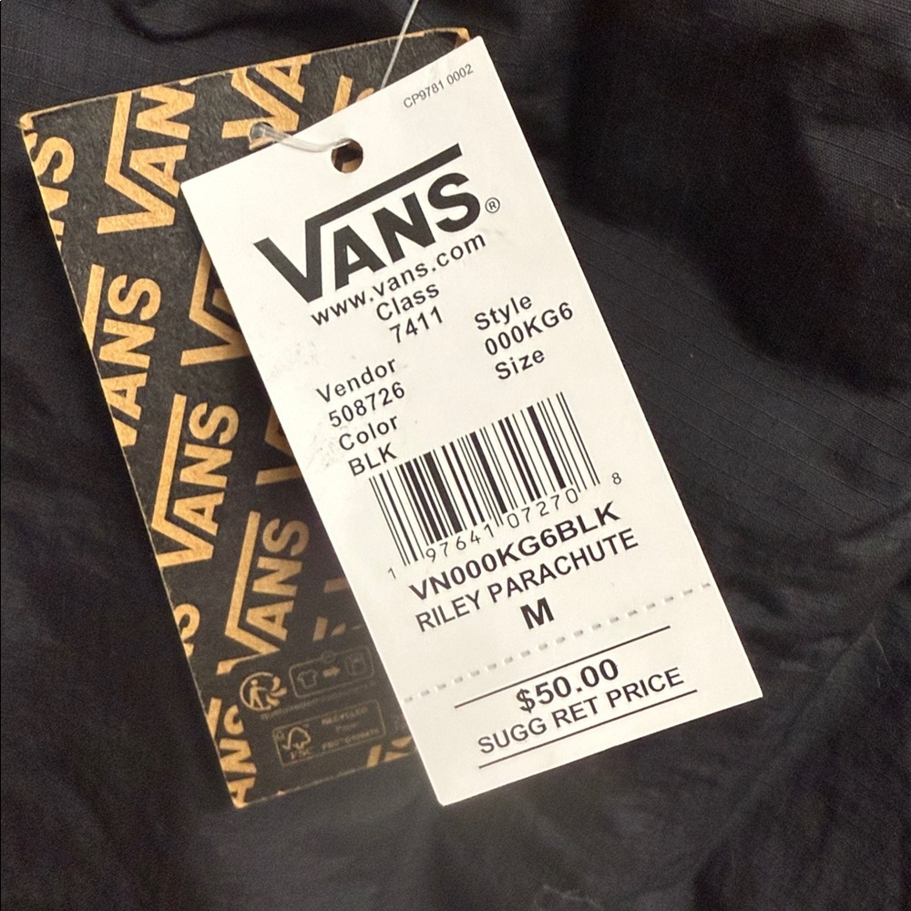 Vans Black Mini Skirt size medium Sz 16
length 14 - Picture 5 of 5
